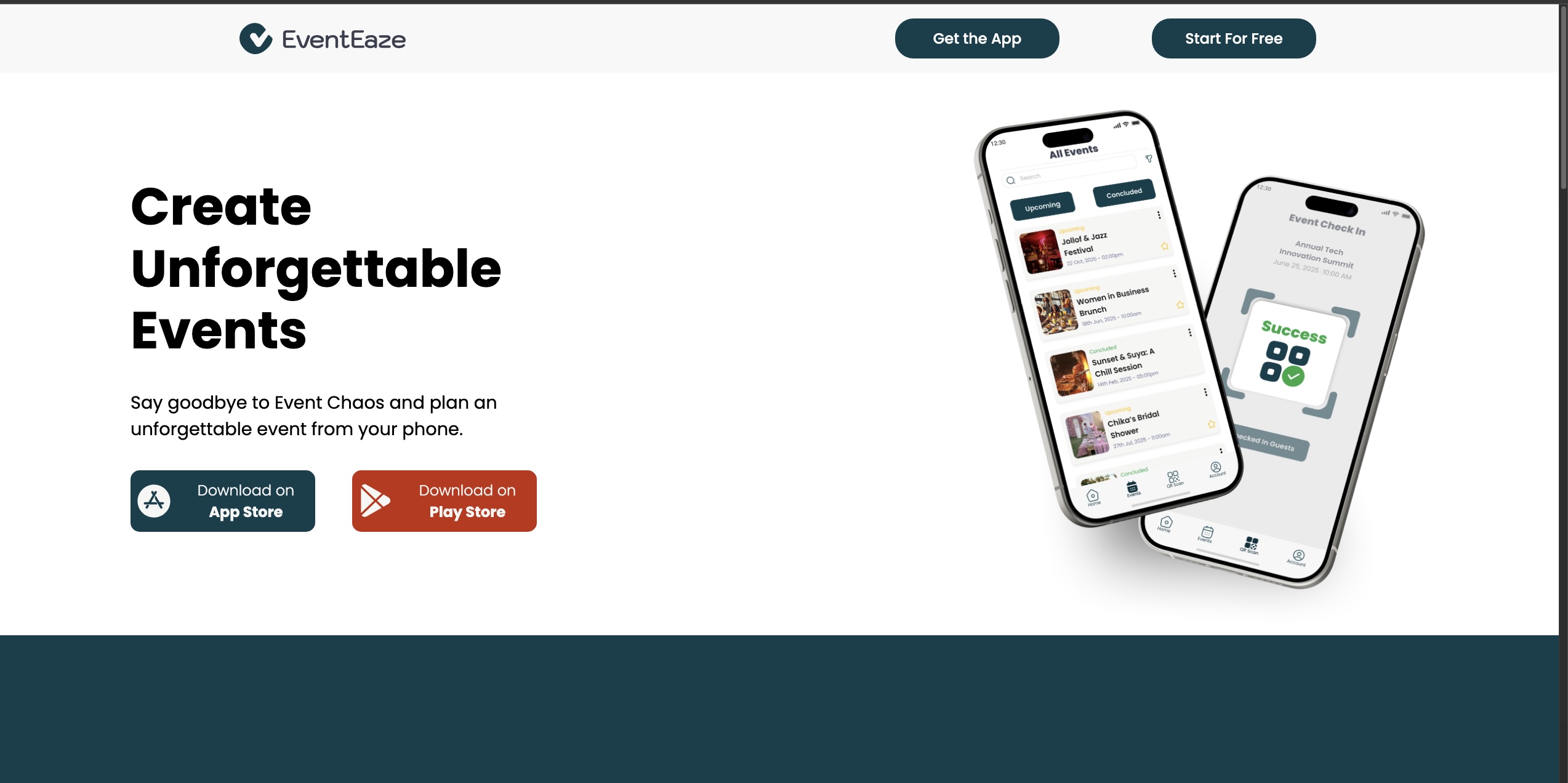 eventeaze screenshot